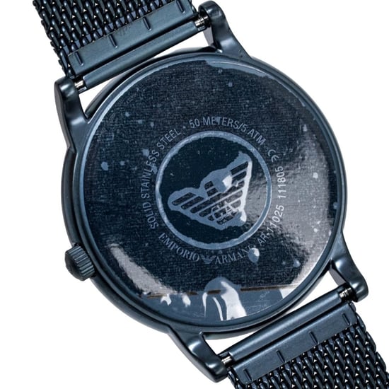 Emporio Armani AR11025 LUIGI Blau Herrenuhr - Image 2