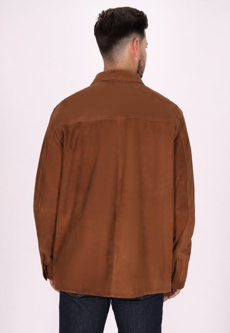 Dreimaster Jacke Herren braun - Image 4