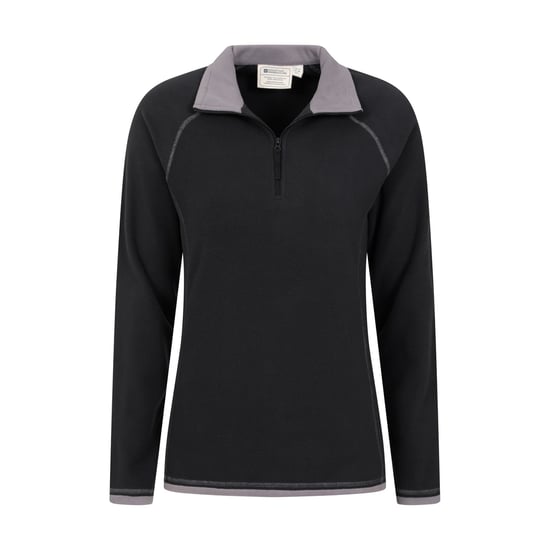 Mountain Warehouse Damen/Damen Montana Half Zip Fleece Top (Schwarz) - Image 3