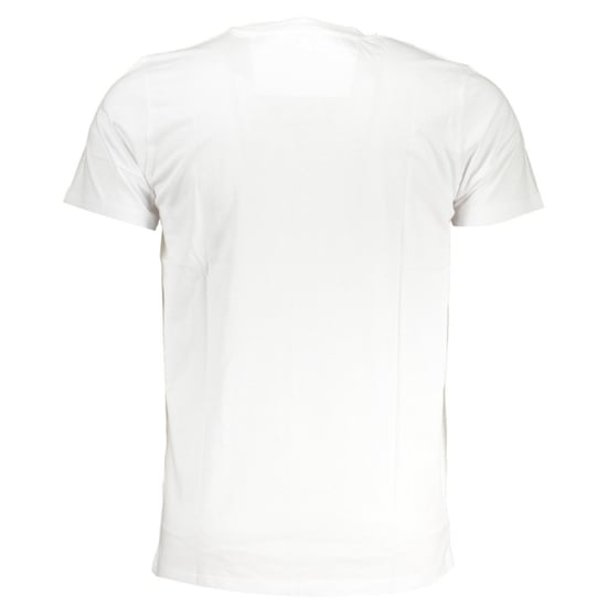 Cavalli Class Bold Red Logo Weißes T-Shirt - Image 2