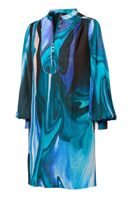 Dhalia Print Jurk Multi