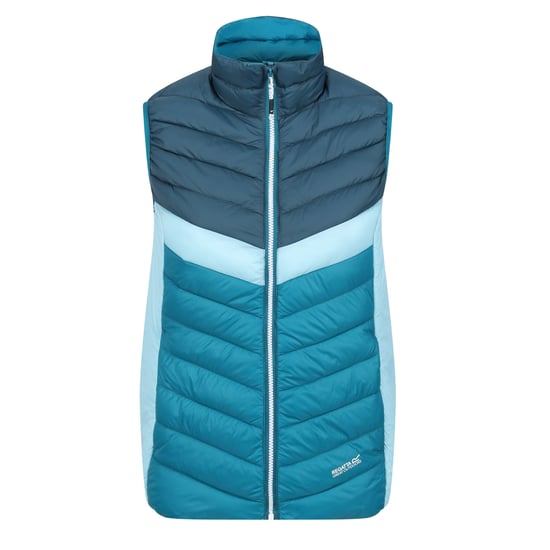 Regatta Womens/Ladies Harrock II Baffled Gilet (Gulfstream/Reflecting Lake)