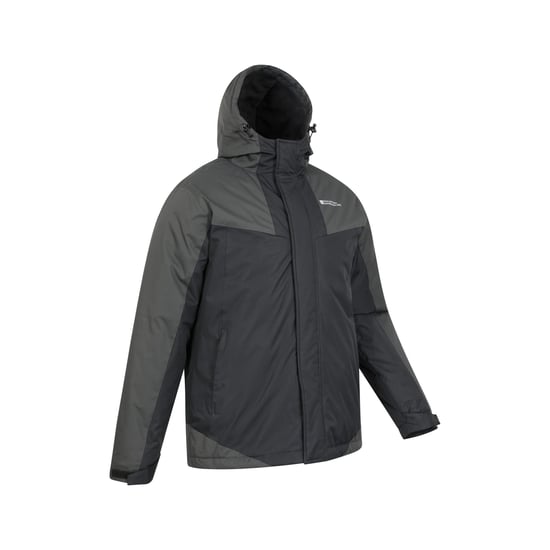 Mountain Warehouse Mens Dusk III Ski Jacket (Black/Grey)