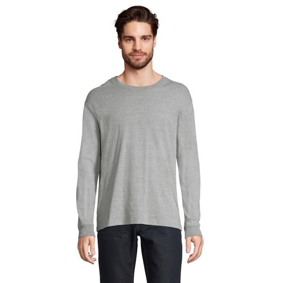 SOLS - "Pioneer" T-Shirt für Herren/Damen Unisex Langärmlig (Grau meliert) - Image 1