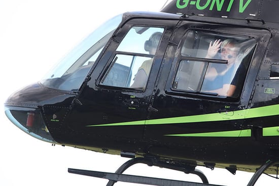 12 Mile Helicopter Flight with a Glass of Bubbly & Chocolates (eVoucher)