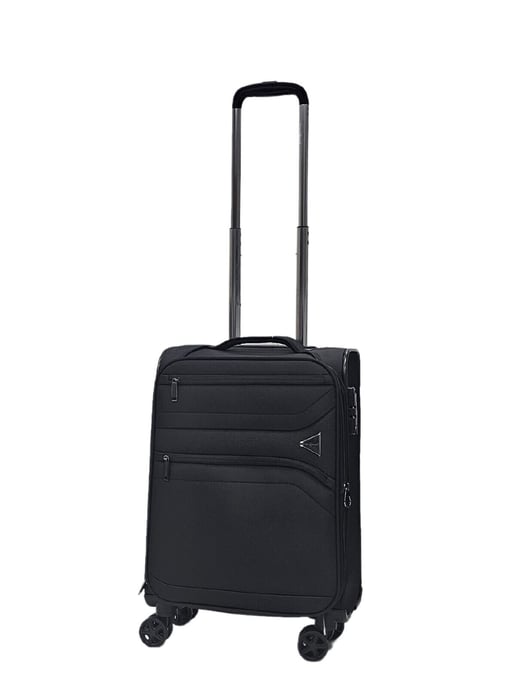 Lightweight 8 Wheel Luggage Travel Soft Cabin Suitcase