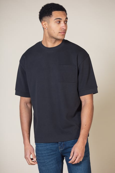 2-Pack Oversized Heavy Duty T-Shirts With Chest Pocket