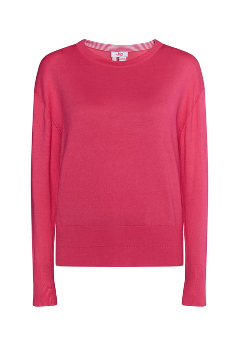 Mymo Strickpullover Damen Rosa - Image 1