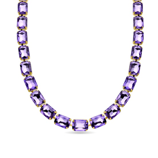 Luxenter Ankek necklace in 18k yellow gold finish