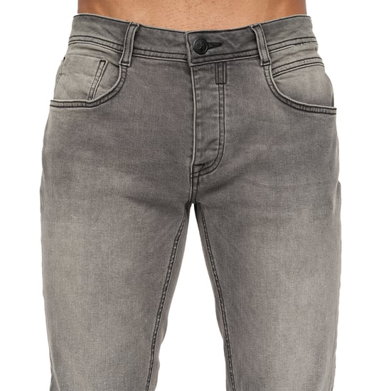 Crosshatch - "Malcolm" Jeans für Herren (Hellgraue Wäsche) - Image 3