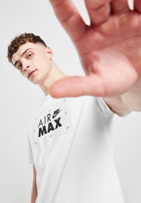 Nike Sportswear Retro Air Max T-Shirt in Weiß - Image 3