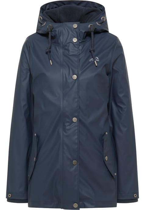 ICEBOUND Serie urbaner Regen 3 in 1 Regenjacke Damen dunkelmarin - Image 1