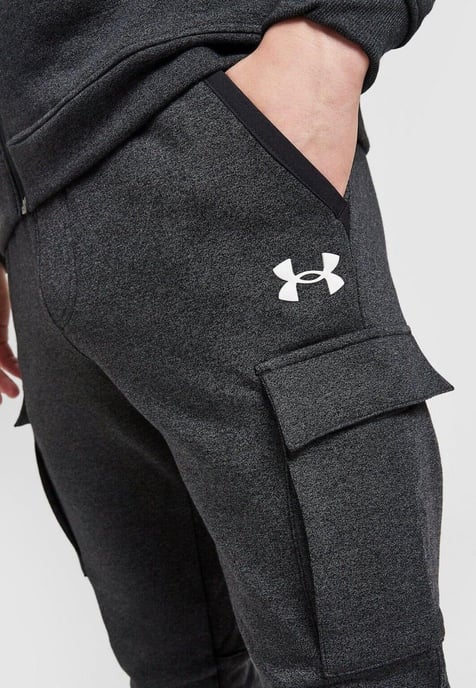 Unter Armour Herren Threadborne Fleece Cargo Jogger - Image 3