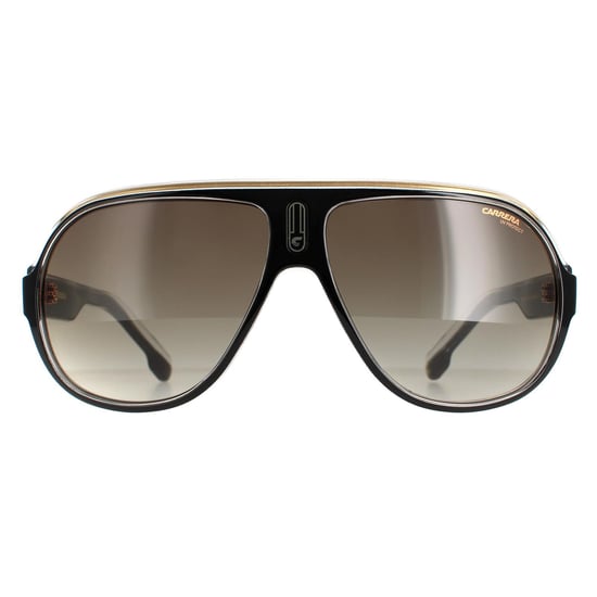 Carrera Aviator Unisex Black Gold Brown Gradient Speedway/N