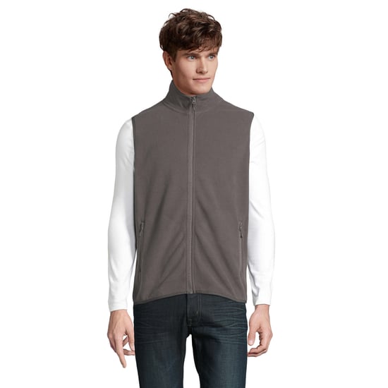 SOLS - "Factor" Weste Mit Reißverschluss für Herren/Damen Unisex (Anthrazit unifarben) - Image 1
