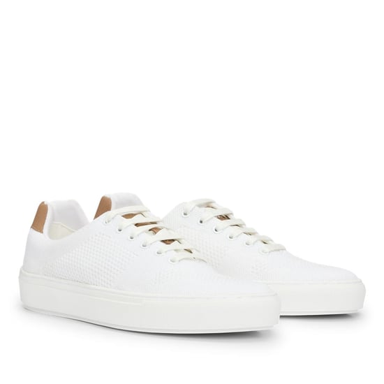 Women's Boss Katie Low-Cut Trainers in White - Image 2