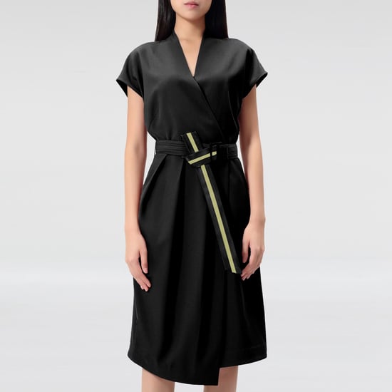 Cache-Coeur Kleid mit V-Ausschnitt - Image 1