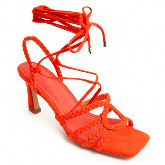 Montevita Heel Sandale Sandal8 in Orange - Image 3