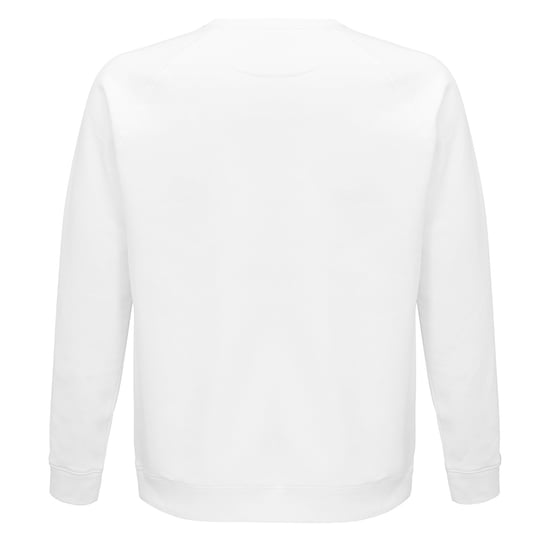 SOLS Unisex Adult Space Organic Raglan Sweatshirt (White)