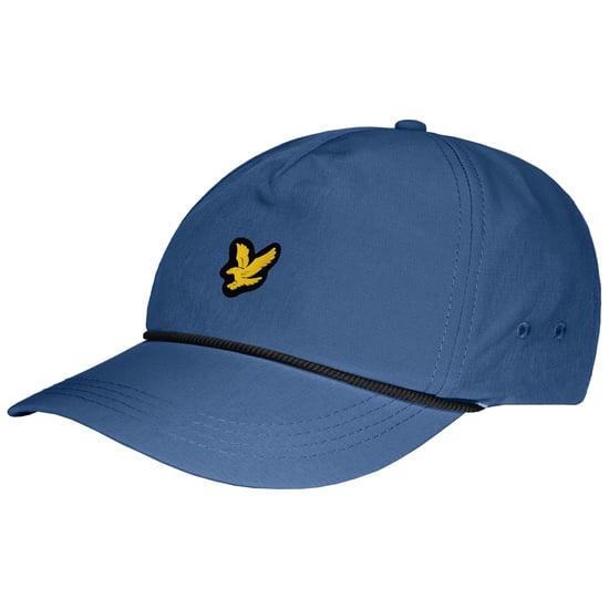 Lyle & Scott Blaue Golfmütze für Herren mit verstellbarem Grafiklogo HE1600G W329 - Image 1