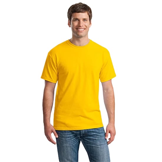 Fruit Of The Loom | Mens Crew Neck T-Shirt mit kurzen Ärmeln - gelb (5er Pack) - Image 1