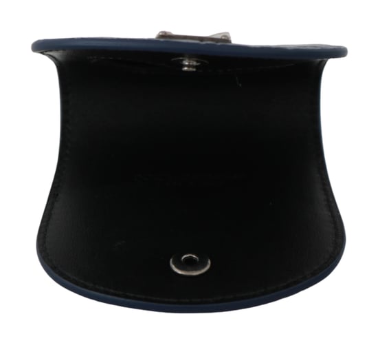 Dolce & Gabbana Men's Blue Leather Holder Pocket Condom Case