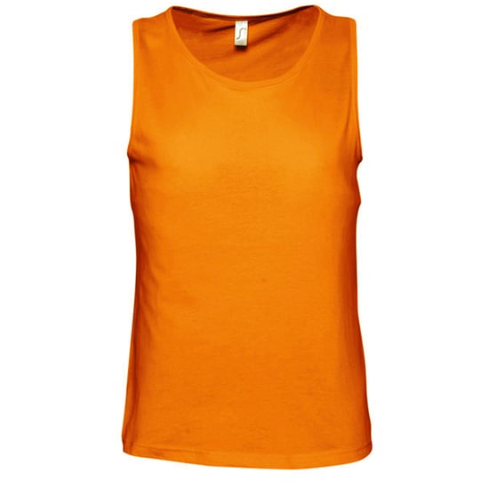 SOLS Herren Justin ärmelloses Tank / Vest Top (Orange) - Image 1