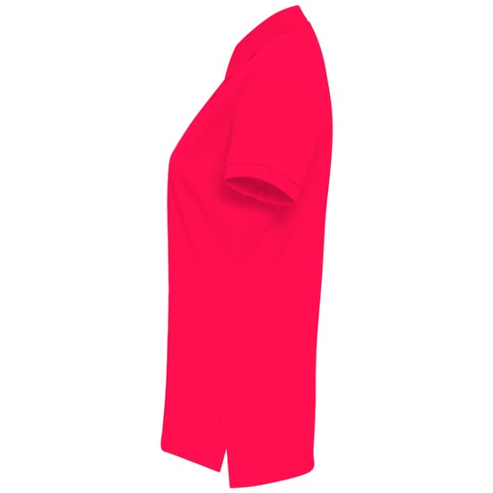 Asquith & Fox Damen Kurzarm Performance Blend Polo Shirt (Dunkles Pink) - Image 3