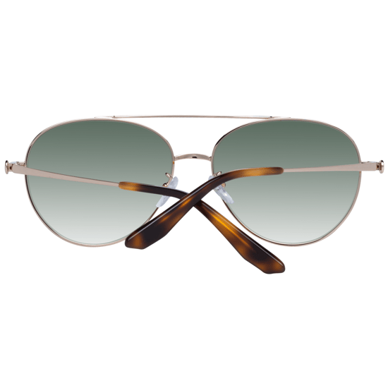 BMW - Sonnenbrille mit glänzendem Roségoldrahmen und grünen Verlaufsgläsern - Image 3