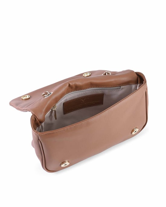 V Italia Womens Handbag M392 Sauvage Cuoio Scuro