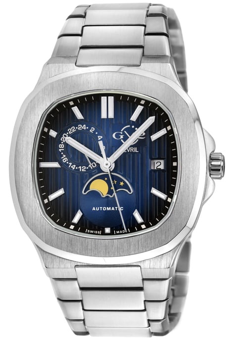 GV2 Potente Moon Phase 18401B Swiss Automatic Sellita SW285-1A Watch