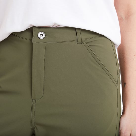 Milton Womens Trousers Short Khaki