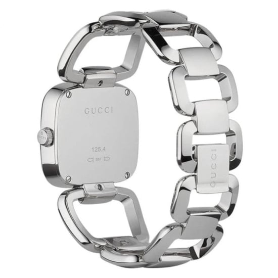 Gucci YA125402 G Brown Dial 30mm Ladies Watch