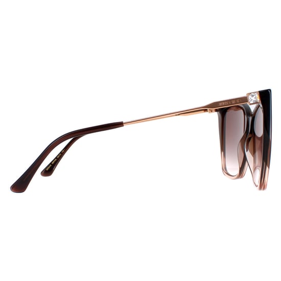 Jimmy Choo Cat Eye Damen Braun Schattiert Beige Braun Farbverlauf Seba/S - Image 4