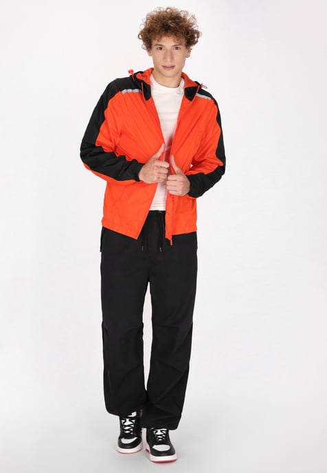 Mo Jacke Herren ORANGE SCHWARZ - Image 2