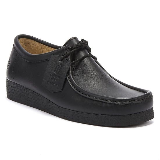 TOWER London Apache Schwarz Nappa Schuhe - Image 1