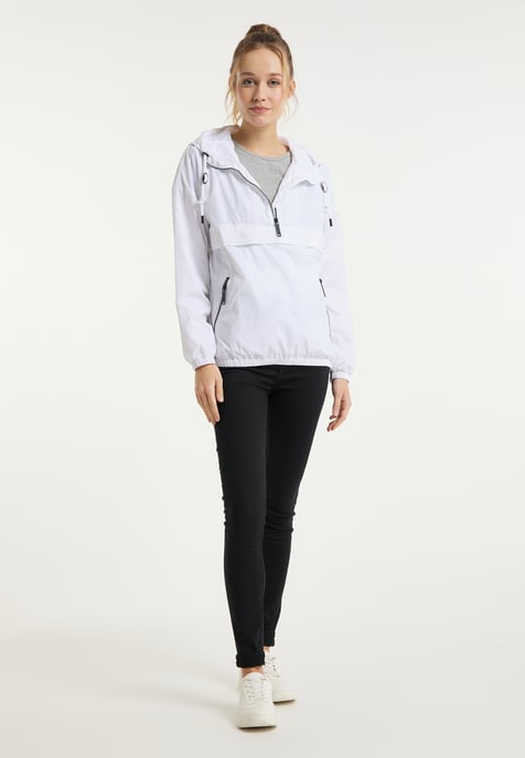 Dreimaster Schlupfjacke Damen weiss - Image 2