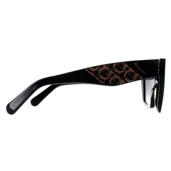 Salvatore Ferragamo Cat Eye Womens Black Grey Gradient SF1081SE
