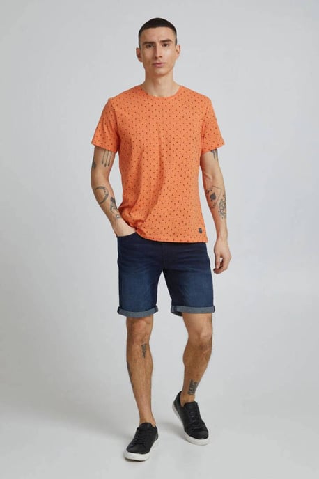 Blend reguläre Passform Jeans Shorts Denim dunkelblau - Image 6