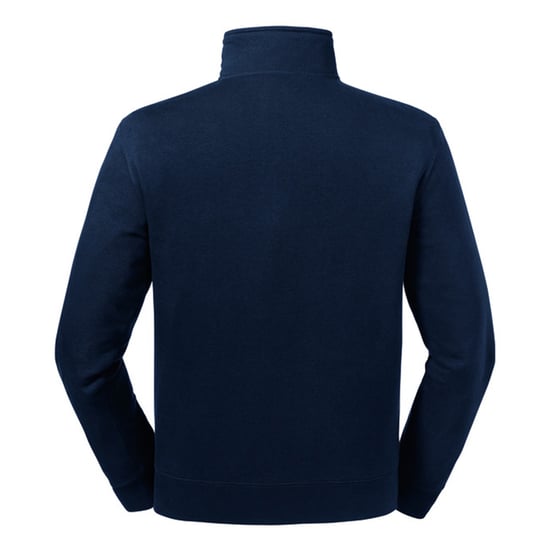 Russell - "Authentic" Sweatshirt mit kurzem Reißverschluss für Herren (Dunkelblau) - Image 2