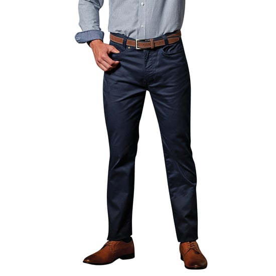 Premier Mens Performance Chinos (Marine) - Image 2