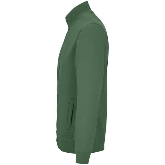 SOLS Unisex Adult Cooper Full Zip Sweat Jacket (Bottle Green)