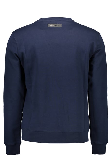 Philipp Plein Sport Signatur-Logo Navy Blauer Pullover - Image 2