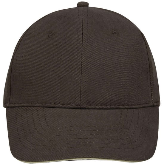 SOLS Unisex Buffalo Baseballkappe (Schokoladenbraun/Beige) - Image 4