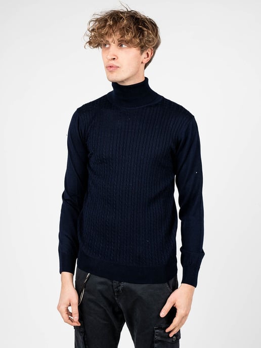 Xagon Man Pullover Herren dunkelblau - Image 3