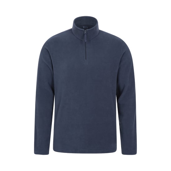 Mountain Warehouse Herren Camber II Half Zip Fleece Top (Marine) - Image 1