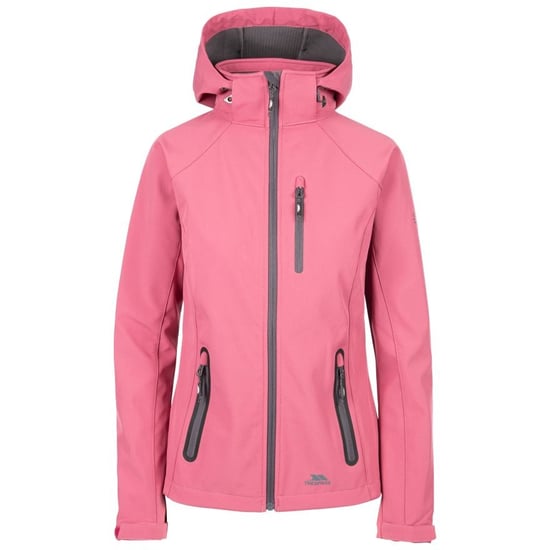 Trespass Womens/Ladies Bela II Waterproof Softshell Jacket (Rose Blush)