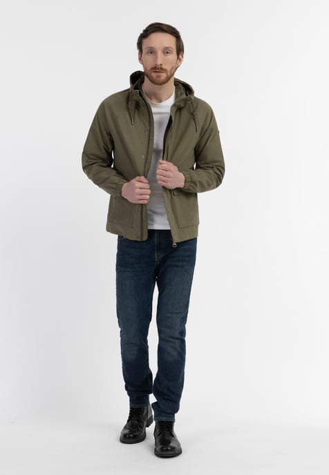 Dreimaster Jacke Herren oliv - Image 2