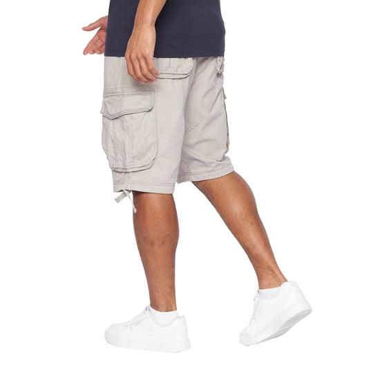Crosshatch - "Jamstar" Cargo-Shorts für Herren (Hellgrau) - Image 2