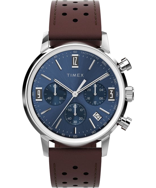 Timex Marlin Chrono Herrenbraun Uhr TW2W10200 - Image 1